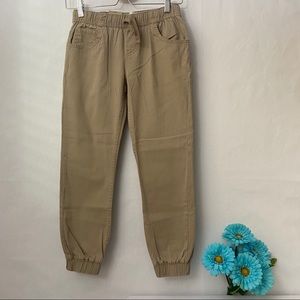 Levi’s boys slim khaki beige jogger pants,M,NWT